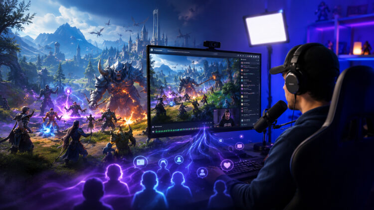 Теперь со стримингом MMORPG проблем не будет. Фото.