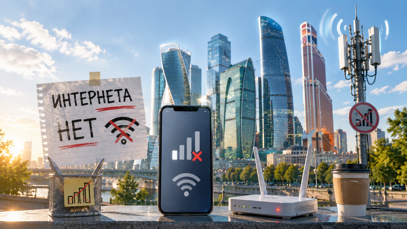 Срочно! В Москве отключают интернет — что случилось и что теперь делать
