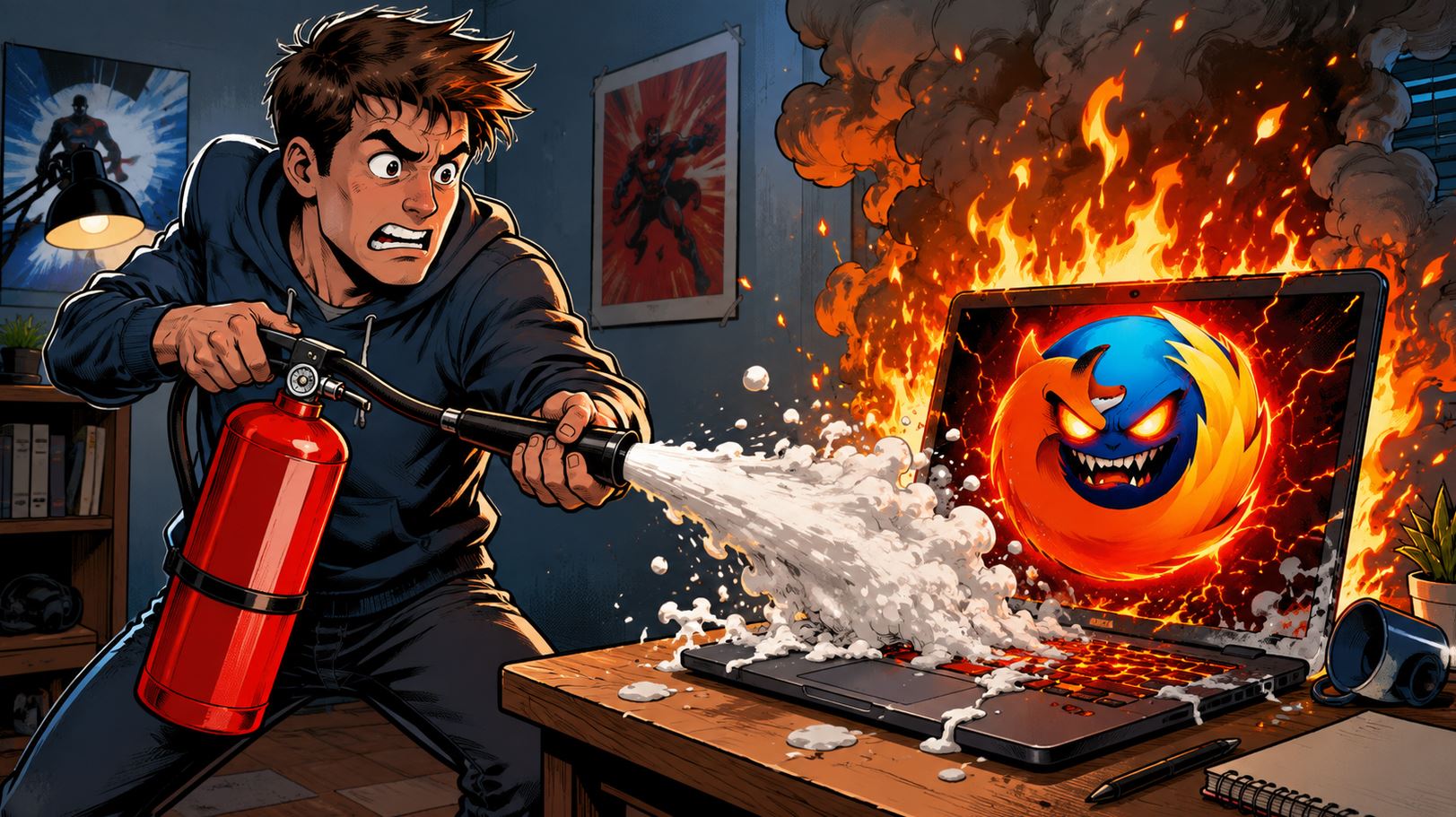 Firefox 6 лет убивал мой ноутбук, а я и не знал — как вычислил и исправил за минуту
