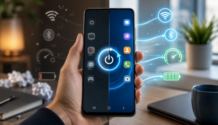 Когда и зачем нужно перезагружать Android-смартфон. Фото.