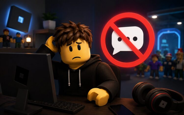 Решаем проблему с чатами в Roblox по мере возможностей. Фото.