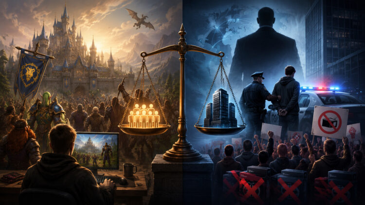Страсти вокруг MMORPG зачастую кипят мама не горюй. Фото.
