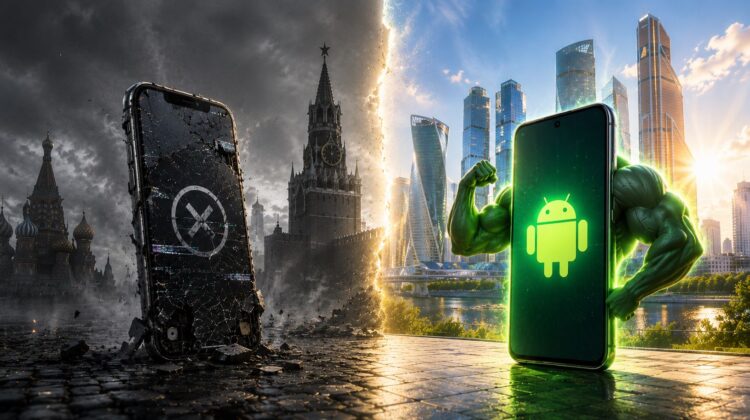 Россиян призывают перейти на Android на самом высоком уровне. Фото.