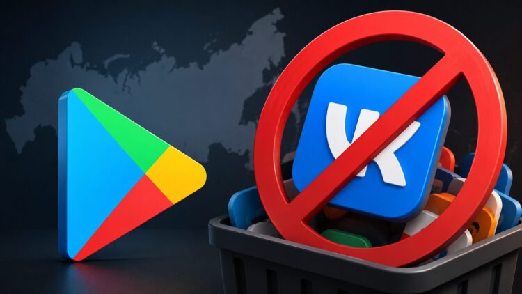 Удалят ли VK и все российские приложения из Google Play. Фото.