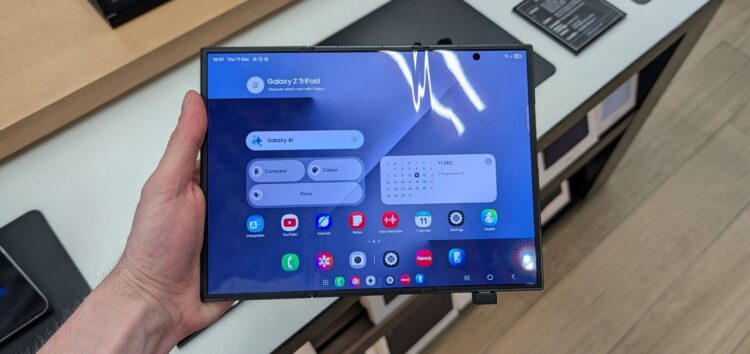 Новая широкоформатная версия Galaxy Fold тоже должна выйти в этом году. Фото.
