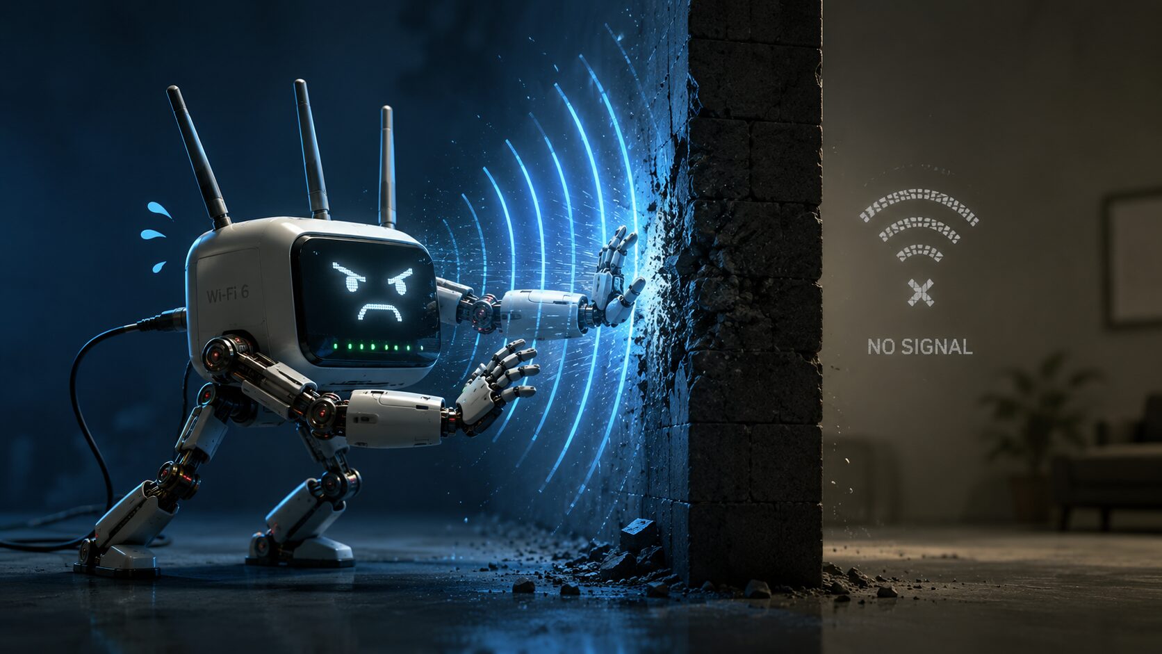 Почему Wi-Fi не ловит через стену, хотя роутер мощный — как исправить