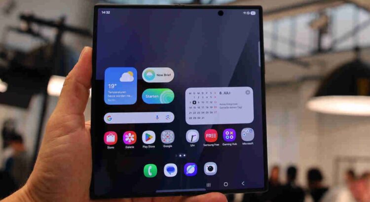 А вот и Galaxy Z Fold 7 пригодился! Фото.
