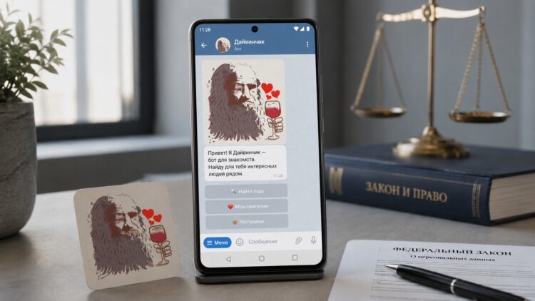 Законно ли пользоваться этим ботом в Telegram? Фото.