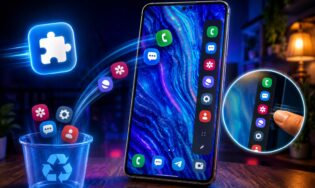 Показываю, как я настроил панель Edge