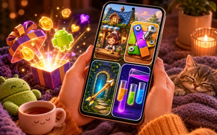 Лучшие успокаивающие игры на Android. Фото.