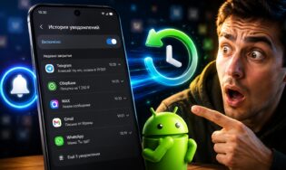 Показываю историю уведомлений на Android