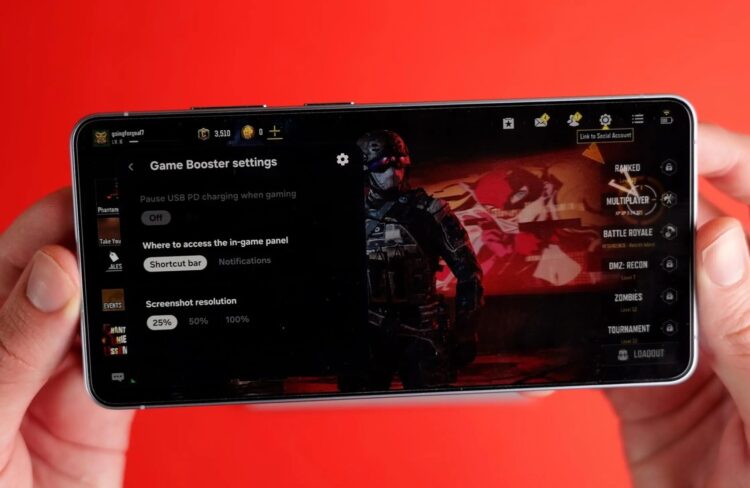 Так выглядит обновлённая панель Game Booster. Изображение: 9to5google.com. Фото.