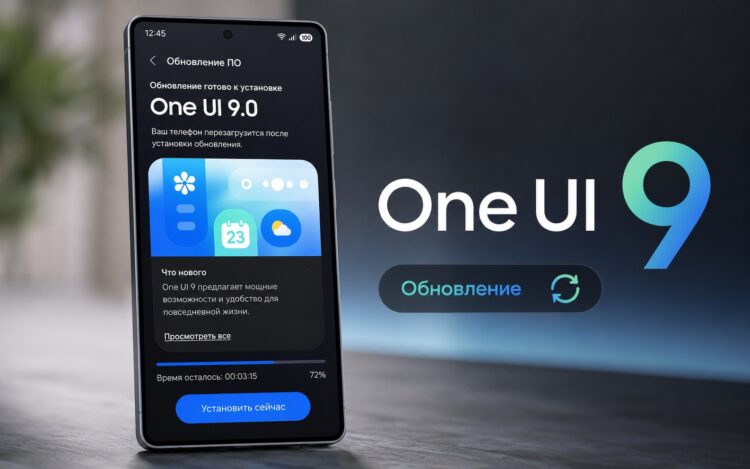 Обновление вышло официально для некоторых смартфонов Samsung. Фото.