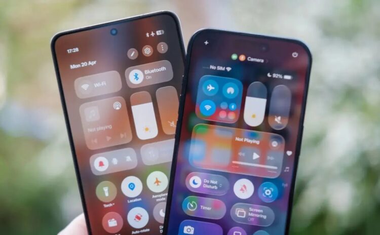 Оболочки отличатся визуально, но функции почти одни и те же. Изображение: androidauthority.com. Фото.