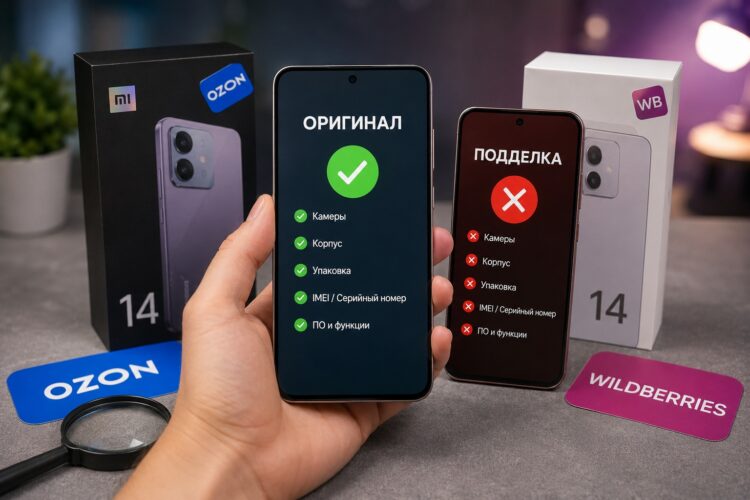Учимся отличать подделку от оригинала на маркетплейсах. Фото.