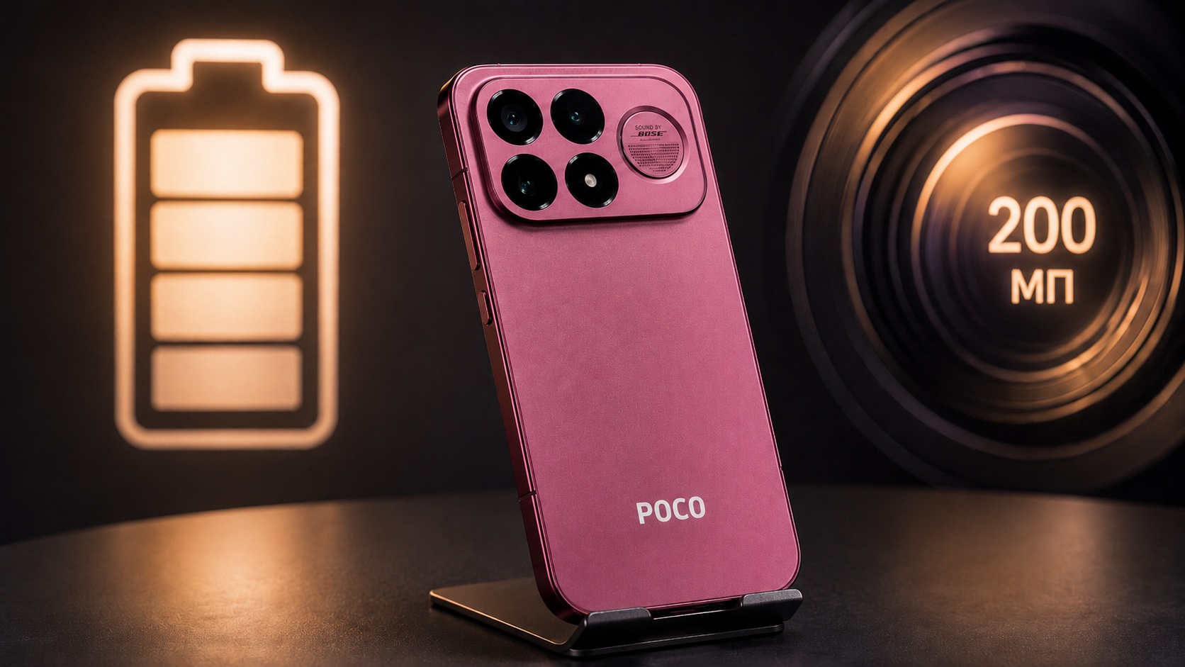 Xiaomi показала самый крутой POCO F9 Ultra: у него рекордная батарея 9000 мАч и камера 200 МП