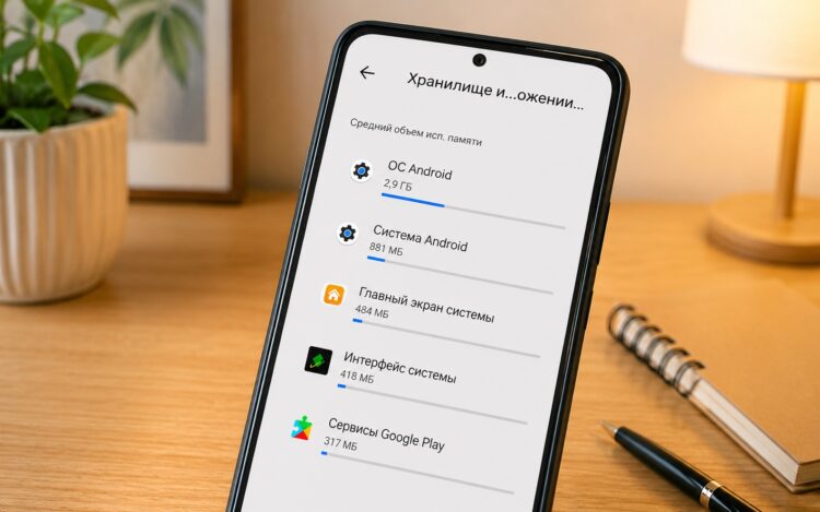 Сколько оперативной памяти жрут приложения Android — я был в шоке, когда проверил. Фото.