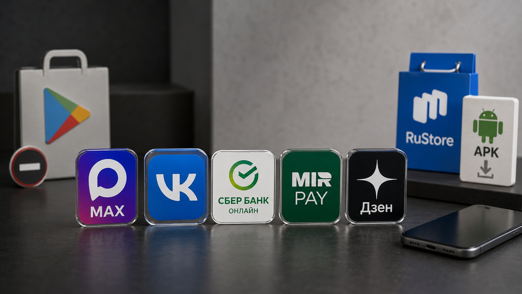 5 главных российских приложений на Android, которых нет в Google Play — где их скачать