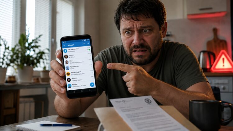 Запускать Telegram теперь будет страшнее. Фото.