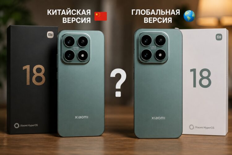 Xiaomi традиционно урежет аккумуляторы глобальных версий. Фото.