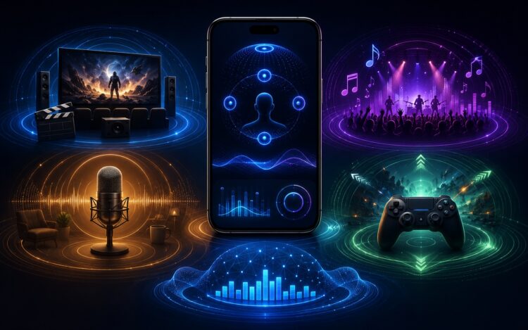 Dolby Atmos на Xiaomi предлагает несколько пресетов. Фото.