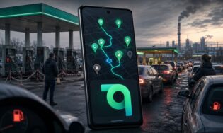 Ищем бензин через Яндекс Заправки