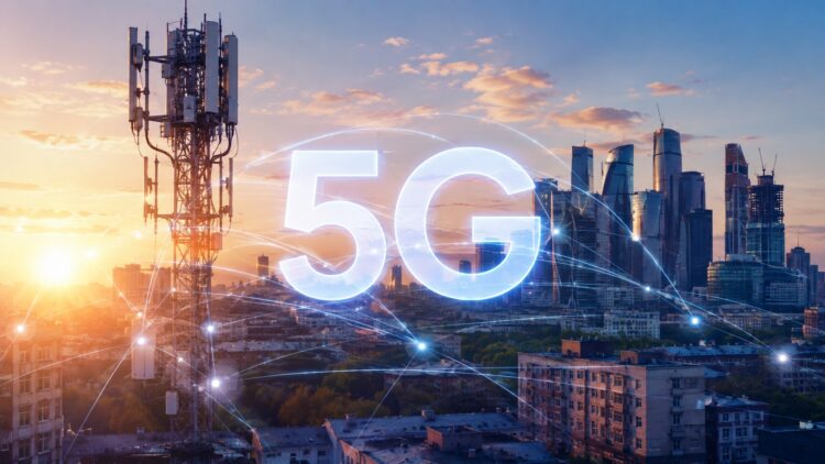 В России готовятся запустить 5G к 2027 году. Фото.