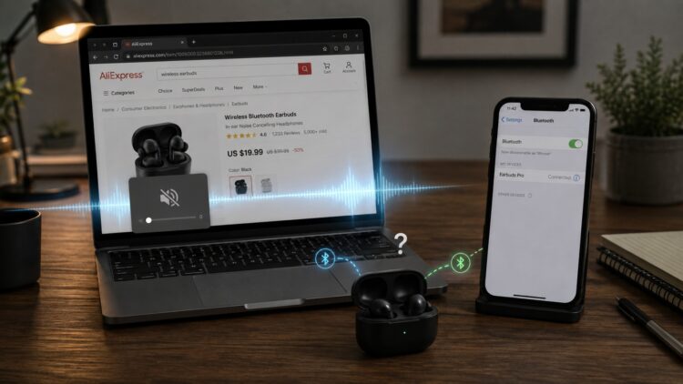 Всё вскрылось через глюк Bluetooth-наушников. Фото.
