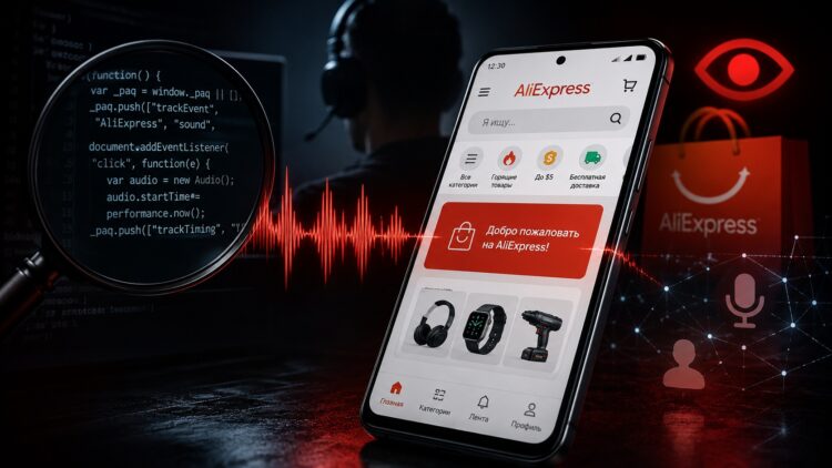Как AliExpress шпионит за покупателями на Android — раскрыта схема слежки. Фото.