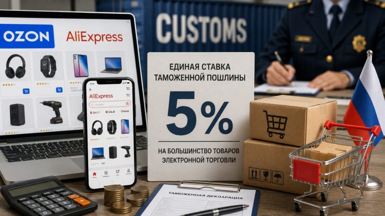 Пошлина станет меньше, но теперь будет считаться от всей суммы. Фото.