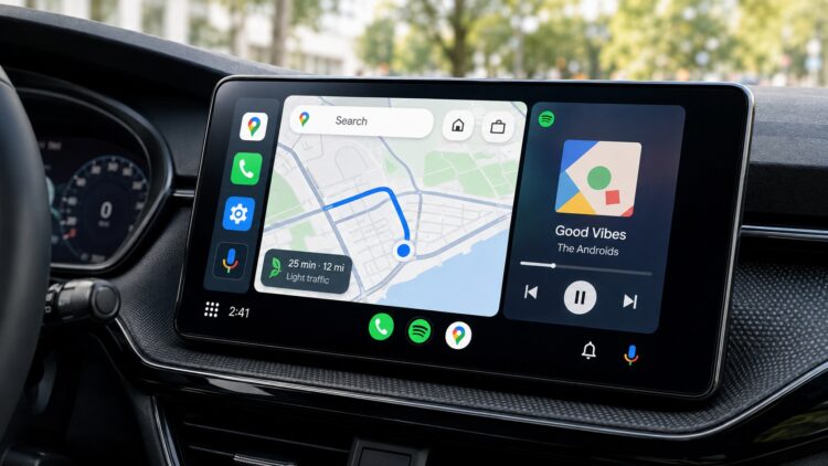Рассказываю о самых полезных функциях Android Auto. Фото.