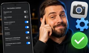 Показываю правильные настройки камеры вашего смартфона