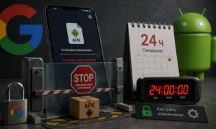 Google вводит новые ограничения на установку APK