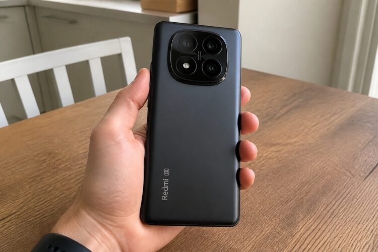 Redmi Note 14 Pro+ 5G в руке
