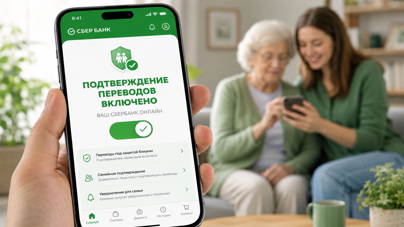 «Доверенный контакт» в Сбербанк Онлайн: как защитить родных и подтверждать их переводы