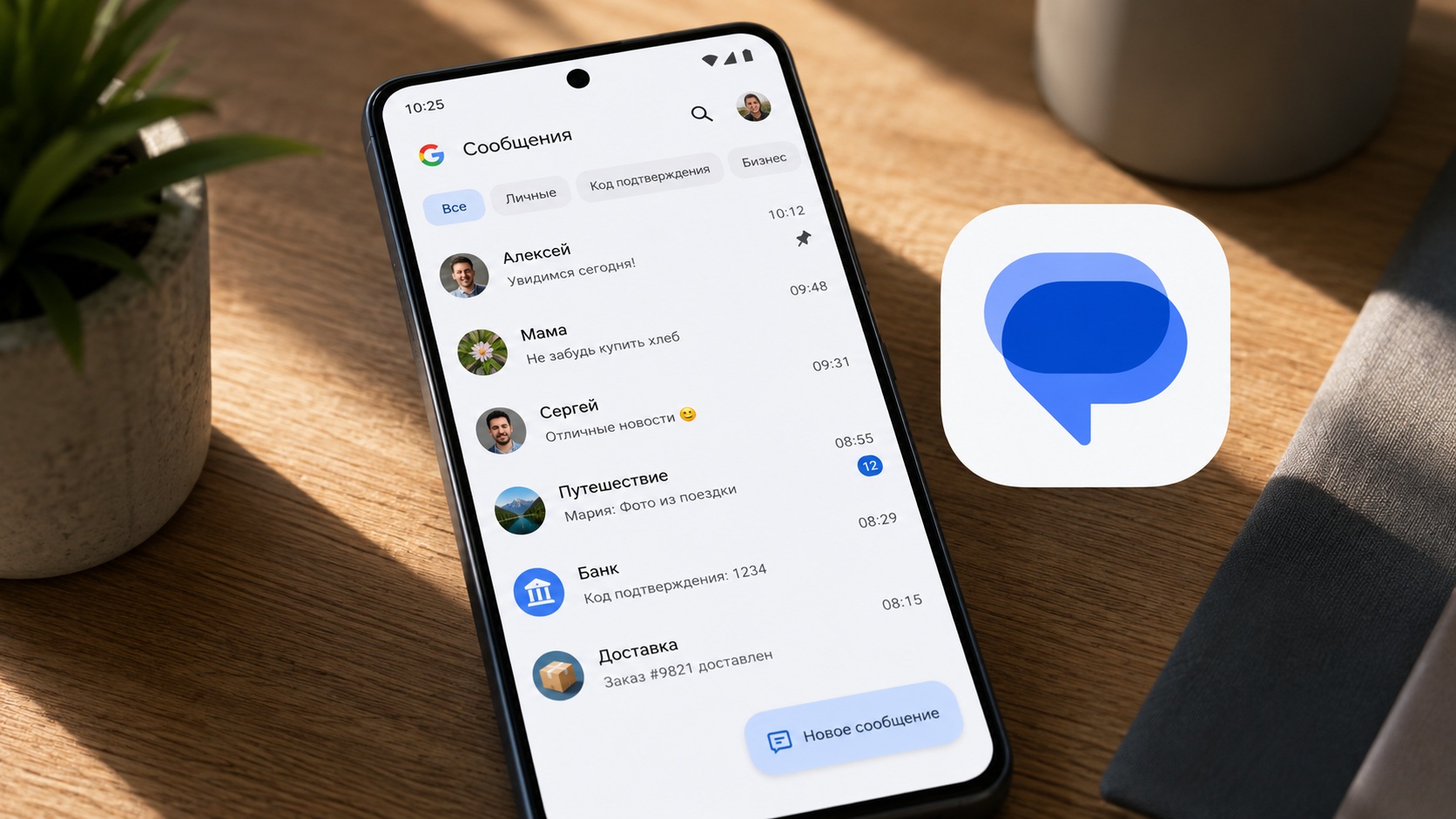 Google масштабно обновила приложение Сообщения на Android — полный список изменений