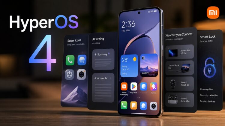 Даём полный обзор обновления HyperOS 4. Фото.