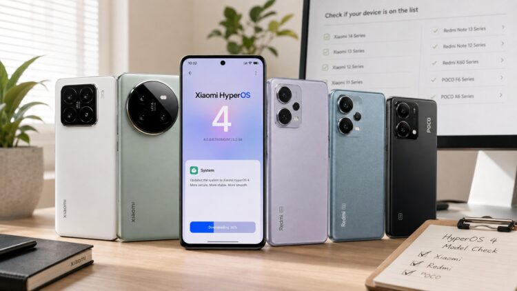 Стало известно, для каких смартфонов Xiaomi делает HyperOS 4. Фото.