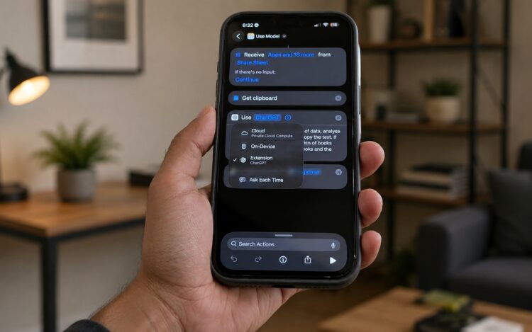 Приложение Shortcuts помогает гибко настраивать автоматизацию iPhone. Фото.