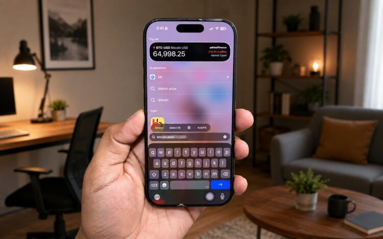На смартфонах Apple действительно крутой поиск. Фото.
