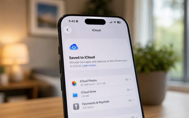 iCloud позволяет перенести буквально всё. Фото.