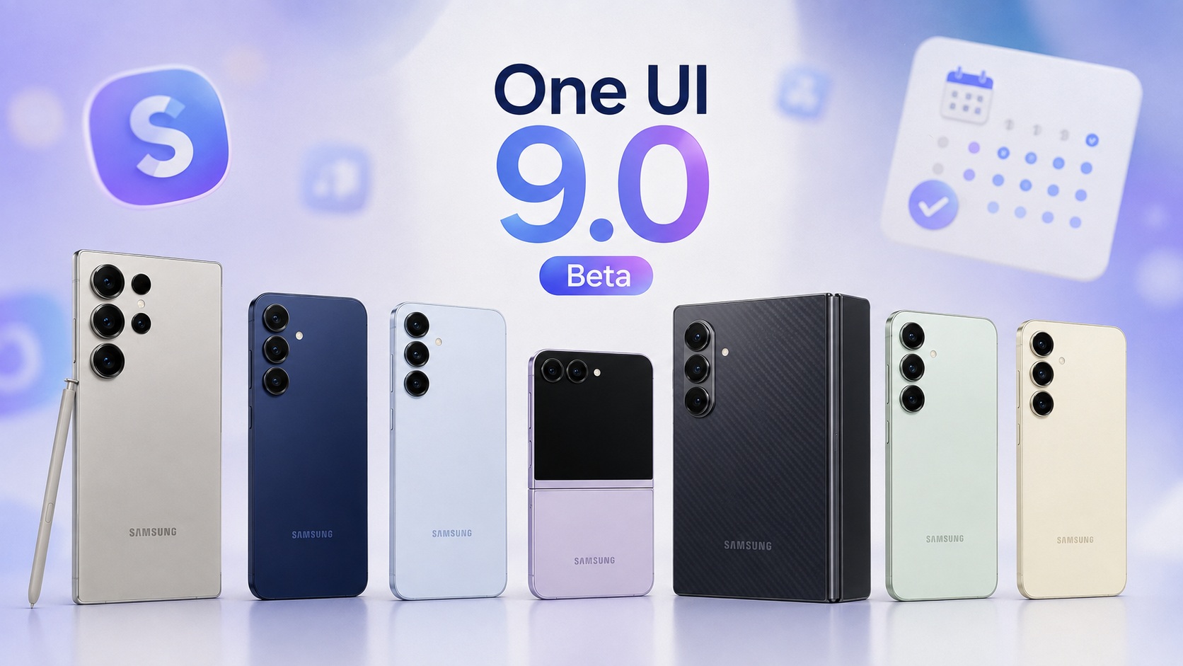Какие смартфоны Samsung получат бета-версию One UI 9.0