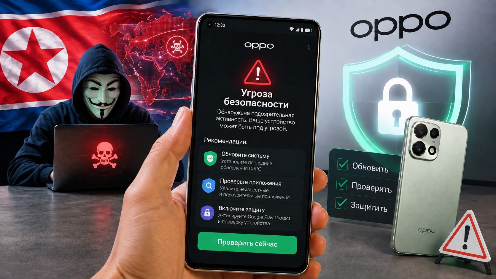 Хакеры из КНДР взломали OPPO — что нужно сделать со смартфоном прямо сейчас