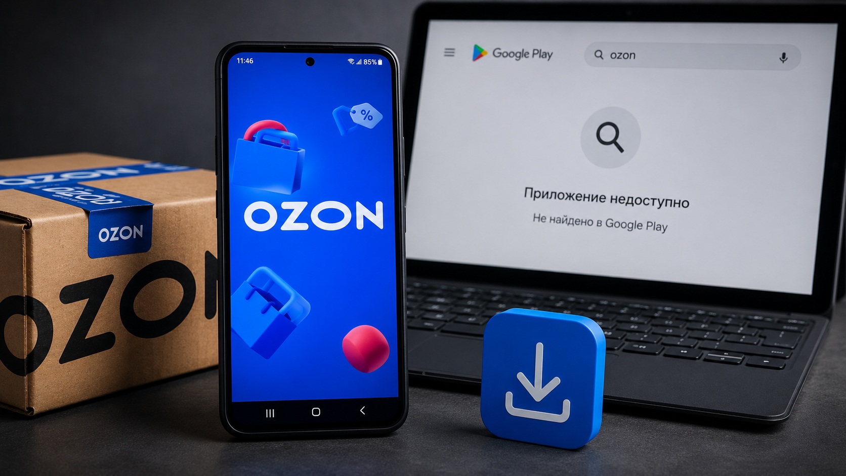 Ozon выкинули из Google Play — что делать с приложением на Android и как обновлять