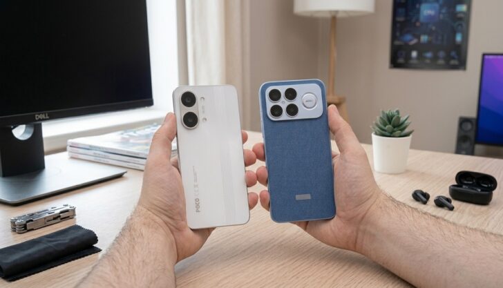 POCO F8 Ultra против POCO X8 Pro Max — стоит ли платить на 20 тысяч больше. Фото.