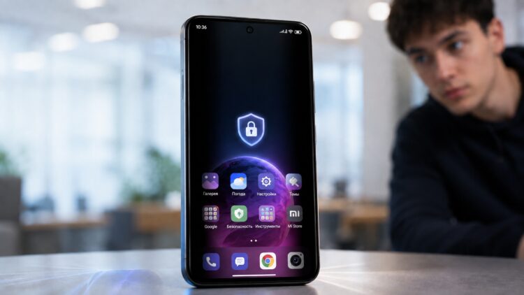 Рассказываем о функции приватного дисплея на Xiaomi. Фото.