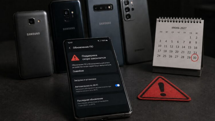 Эти смартфоны Samsung скоро перестанут обновляться — проверяй свой. Фото.