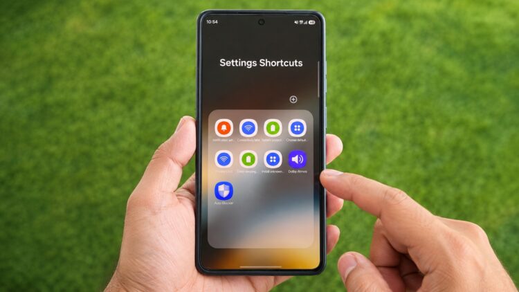 Показываю скрытое меню настроек Samsung. Фото.