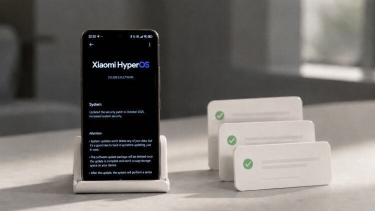 Xiaomi выпустила очередное обновление с исправлениями HyperOS. Фото.