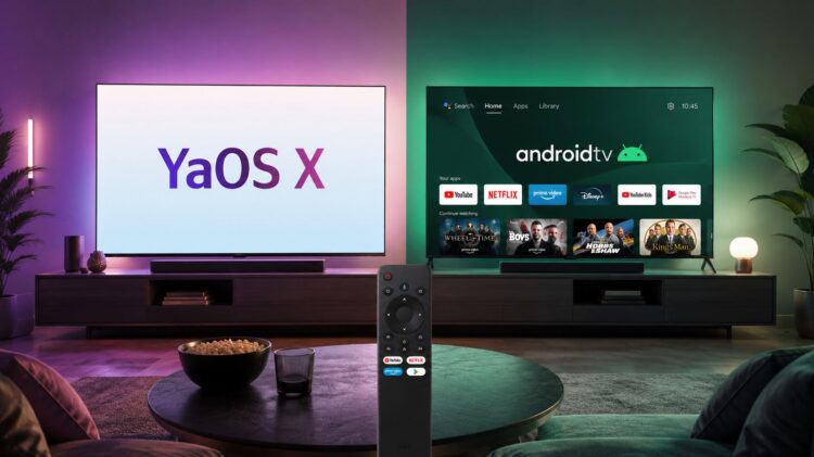 Яндекс ТВ на фоне Android TV очень даже хороша, можно брать. Фото.